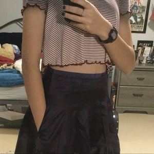 BOGO Aeropostale White and maroon crop top